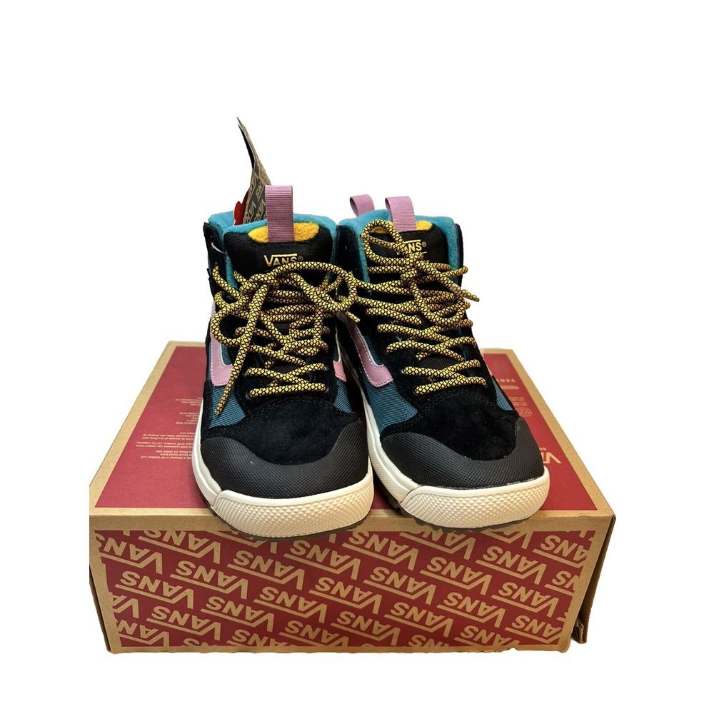 Vans UltraRange Exo Hi MTE Pop Color Teal Pink Hiking Boots 5.5 Women4.0Men Uni - Picture 15 of 16